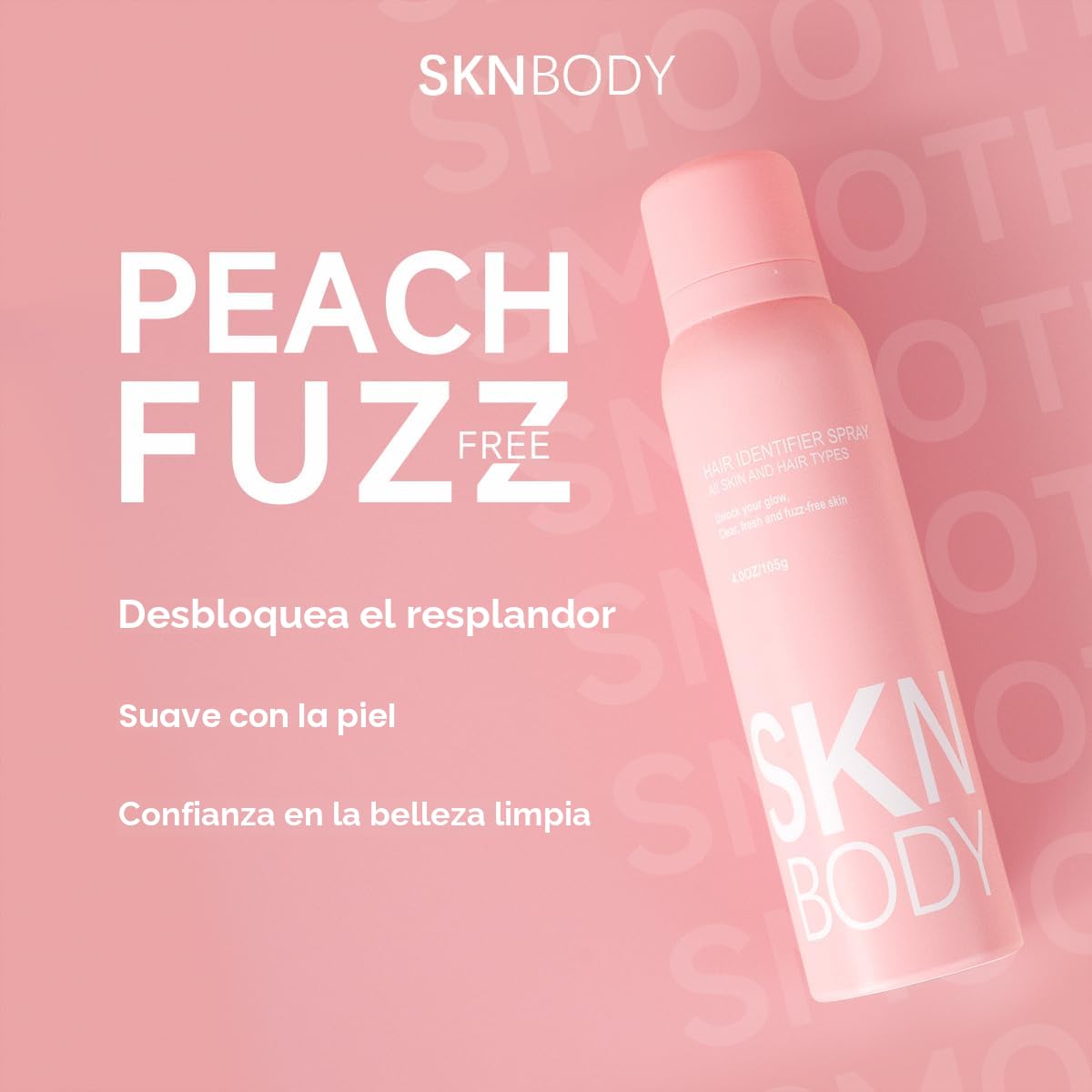 Spray Identificador de Vello Facial + 4 Navajas de Precisión